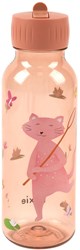 Trixie gourde Pathfinder Mrs. Cat - Tritan™ 500ml étanche rose
