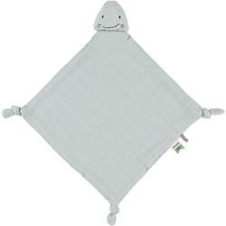 Trixie doudou bébé Mr. Shark coton bio gris