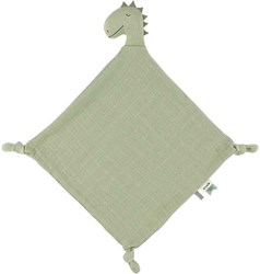 Trixie doudou dinosaure vert - jouet bébé coton bio