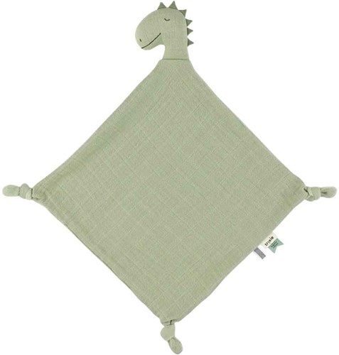 Trixie doudou dinosaure vert - jouet bébé coton bio