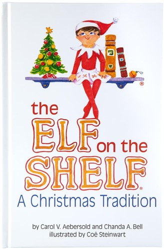 Elf On The Shelf elfe de Noël fille poupée et livre en anglais-2