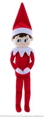 Elf On The Shelf poupée câline garçon-fille 30cm jouet multicolore-3