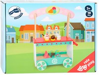 Small Foot chariot à glace en bois jouet avec accessoires - jeu de rôle