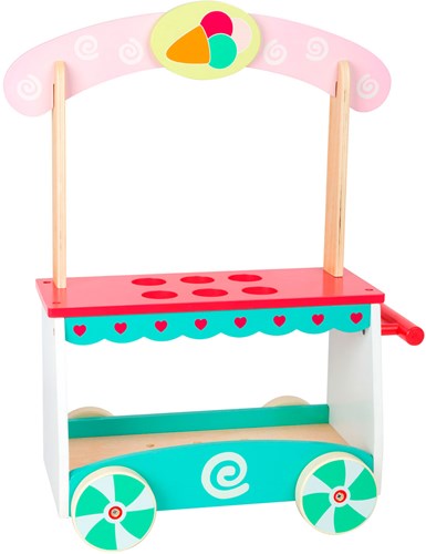 Small Foot chariot à glace en bois jouet avec accessoires - jeu de rôle-2