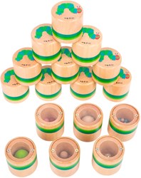 Small Foot - Jeu d'écoute en bois La Chenille qui fait des trous