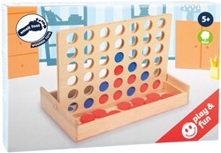 Small Foot - Jeu de voyage en bois Puissance 4 jeu compact