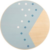 Small Foot planche d'équilibre en bois bleue - jouet d'équilibre pour enfants-3