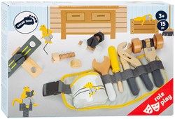 Small Foot ceinture à outils en bois Miniwob - jouet pour enfants