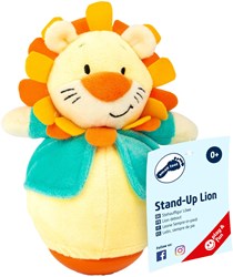 Small Foot - Lion culbuto en peluche jouet bébé motricité