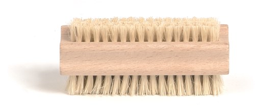 Brosse à ongles bois soin des ongles durable 95x35x43mm brosse