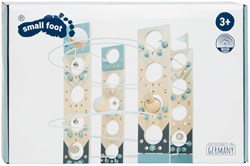 Small Foot circuit à billes en bois - set de construction modulaire pour enfants
