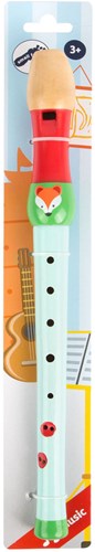 Small Foot flûte en bois jouet musical motif renard pour enfants