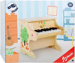 Small Foot piano jouet en bois renard - instrument de musique pour enfants