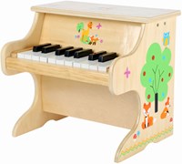 Small Foot piano jouet en bois renard - instrument de musique pour enfants-2