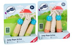 Small Foot corde à sauter en bois - jouet durable pour enfants