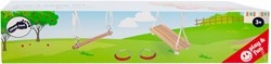 Small Foot balançoire en bois 3en1 - jouet d'extérieur balançoire