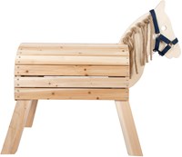 Small Foot cheval en bois compact - poney jouet pour enfants-2