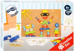 Small Foot jeu de marteau avec modèles et pièces en bois 223 pièces