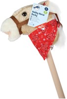 Small Foot cheval bâton en bois Rocky - cheval jouet avec son 80cm