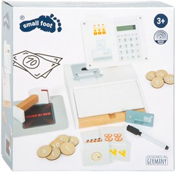 Small Foot caisse en bois avec scanner - jeu éducatif et créatif