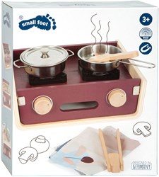 Small Foot cuisine de camping en bois - jouet de jeu compact