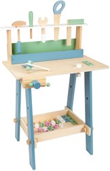 Small Foot établi en bois Nordic - établi jouet 30 pièces