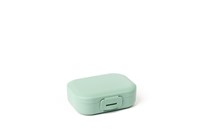Amuse boîte à goûter verte - petite lunchbox pour snacks et fruits