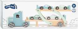 Small Foot camion transporteur en bois Chicago avec voitures jouet