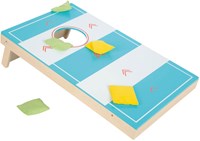 Small Foot - Jeu de lancer en bois 2en1 jardin cornhole sling puck-3
