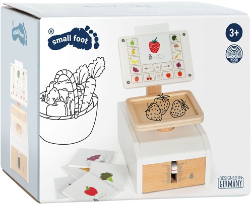 Small Foot balance en bois jouet - accessoire jeu de rôle boutique