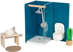 Small Foot ensemble de meubles de salle de bain en bois pour maison de poupée