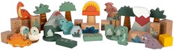 Small Foot blocs de construction en bois dinosaures - jouet FSC 50 pièces