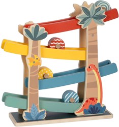 Small Foot circuit à billes en bois dino - jouet en bois FSC pour enfants