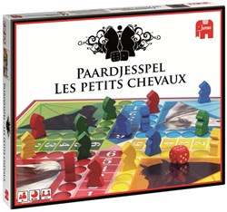 Jumbo Jeu des Petits Chevaux - Jeu de société pour enfants et adultes