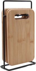 Cuisine Performance Ontbijtplank aan rekje 14x22cm 4 stuks