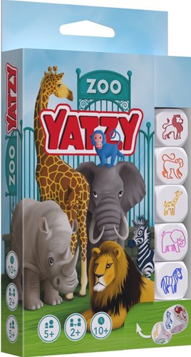 Smart Games jeu de dés Zoo Yatzy pour enfants à partir de 5 ans
