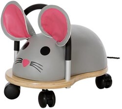 Wheelybug porteur en bois souris large jouet enfant intérieur extérieur