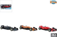 2-Play voiture de course jouet die-cast 13cm roues libres multicolore