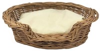 Egmont Toys Panier pour chien en rotin 32x24x10 cm