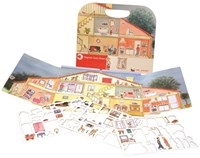 Egmont Toys Jeu magnétique maison 25x24 cm