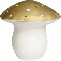 Egmont Toys Heico lampe champignon 29x30 cm or