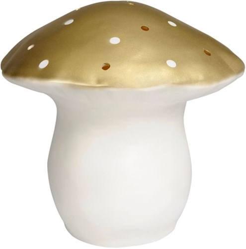 Egmont Toys Heico lampe champignon 29x30 cm or