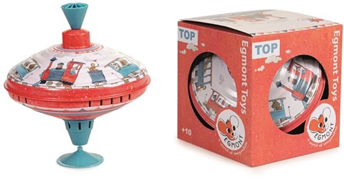 Egmont Toys Humming top métal train 18 cm
