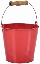 Egmont Toys Seau rouge 15x14 cm
