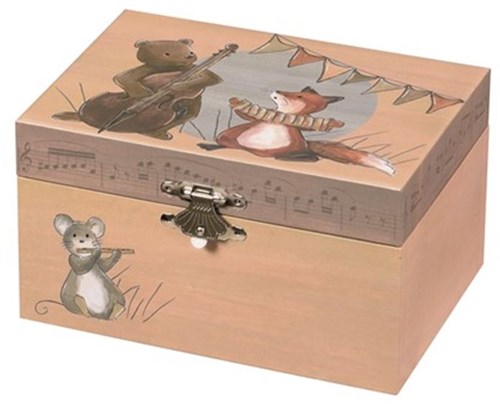 Egmont Toys Boîte à bijoux avec musique Musiciens 15x10x9 cm