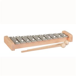 Egmont Toys Xylophone métal 10 tons 28x12x4 cm