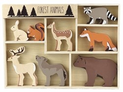 Egmont Toys animaux de la forêt en bois - figurines jouets 3+ ans