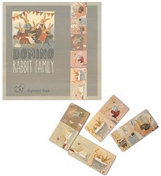 Egmont Toys jeu de dominos Famille lapin - jouet éducatif carton