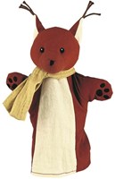 Egmont Toys marionnette écureuil 29 cm - peluche pour enfants
