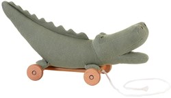 Egmont Toys crocodile à tirer en bois - jouet éducatif pour tout-petits
